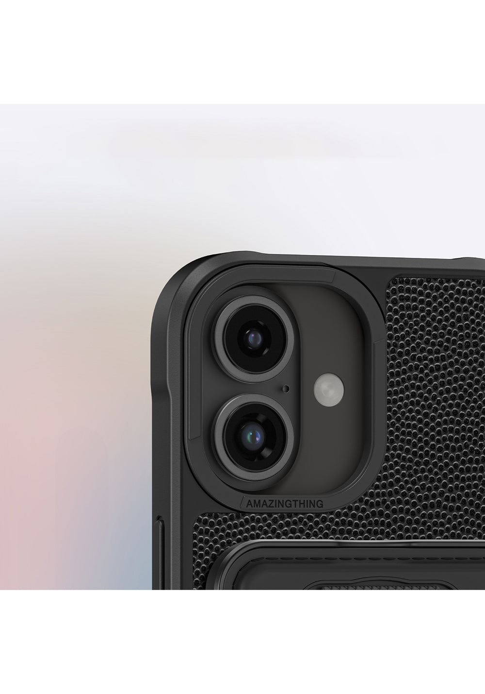 Apple iPhone 16 Kılıf Manyetik Şarj Uyumlu Standlı Kartlıklı Set Amazingthing Glamour Luxe Serisi Kapak
