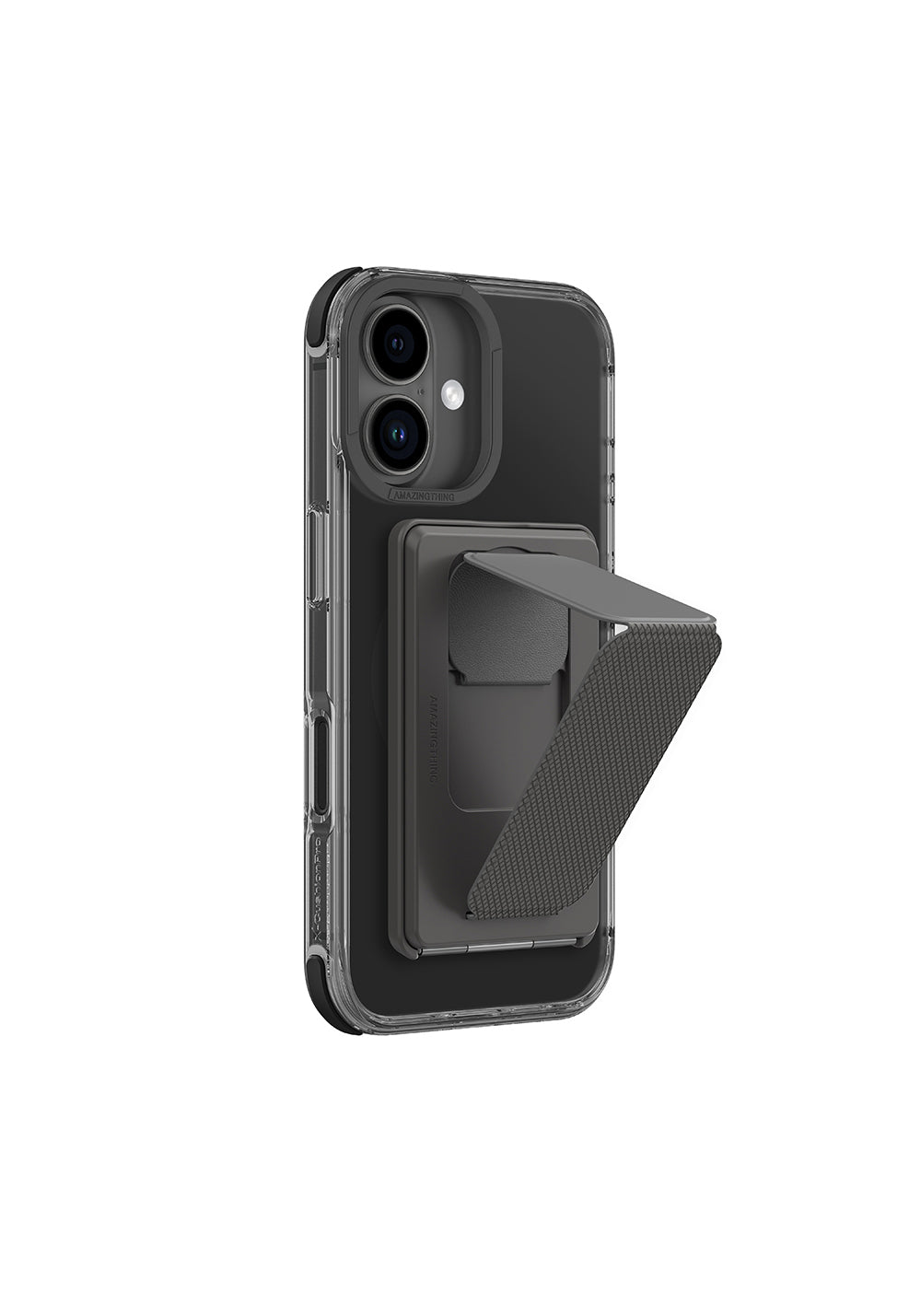 Apple iPhone 16 Kılıf Manyetik Şarj Uyumlu Standlı Set Amazingthing Omni Adventure Serisi Kapak