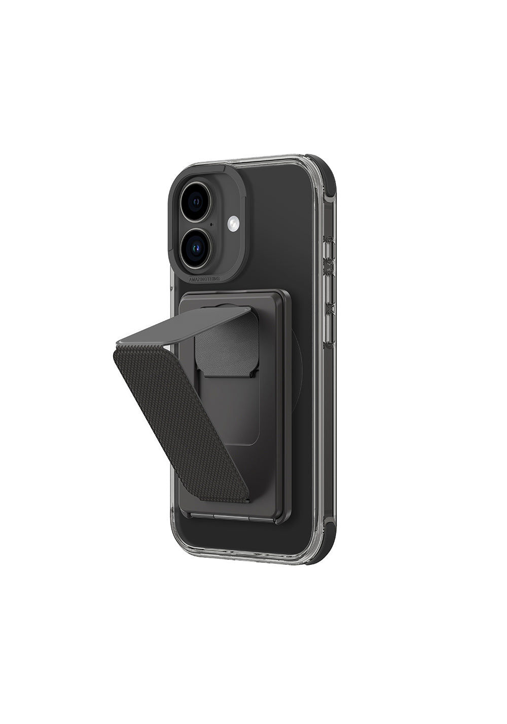 Apple iPhone 16 Kılıf Manyetik Şarj Uyumlu Standlı Set Amazingthing Omni Adventure Serisi Kapak
