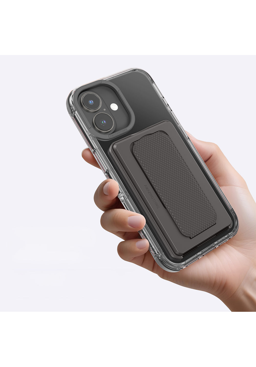 Apple iPhone 16 Kılıf Manyetik Şarj Uyumlu Standlı Set Amazingthing Omni Adventure Serisi Kapak