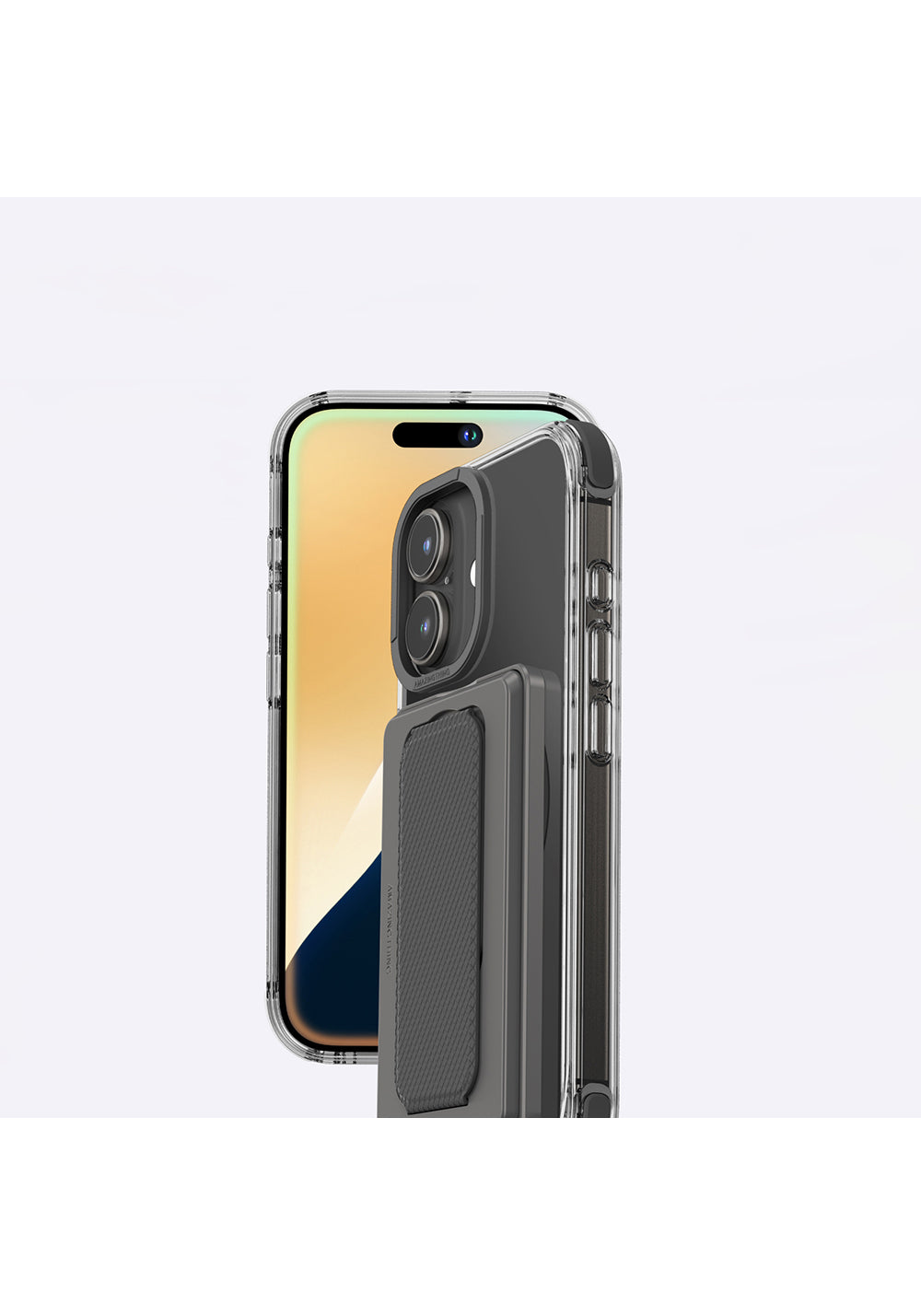 Apple iPhone 16 Kılıf Manyetik Şarj Uyumlu Standlı Set Amazingthing Omni Adventure Serisi Kapak