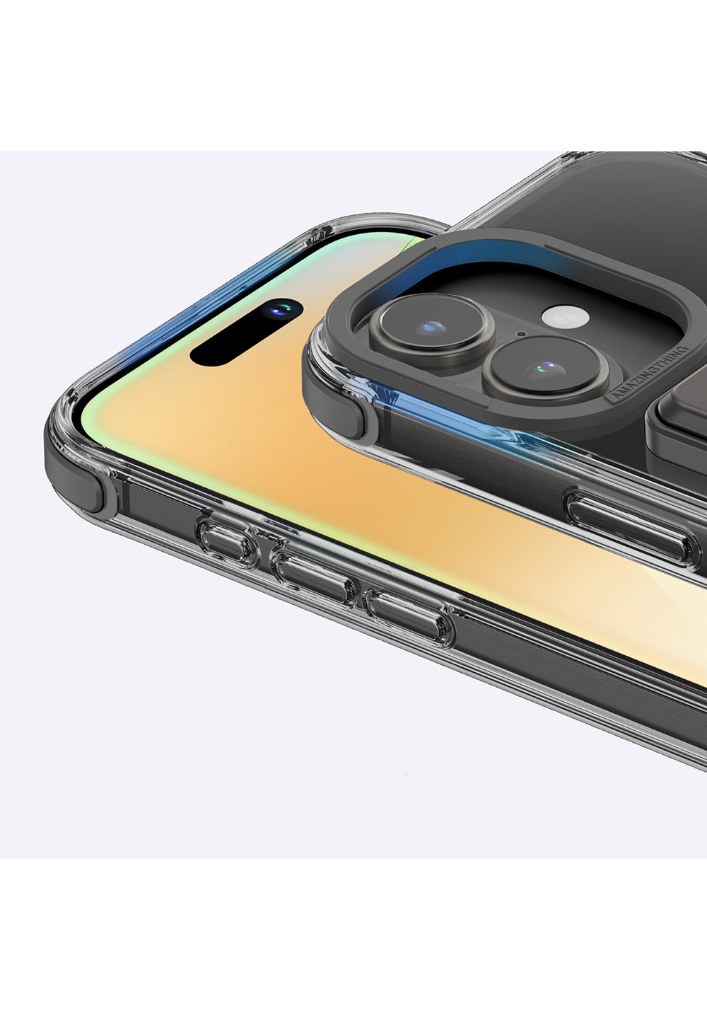 Apple iPhone 16 Plus Kılıf Manyetik Şarj Uyumlu Standlı Set Amazingthing Omni Adventure Serisi Kapak