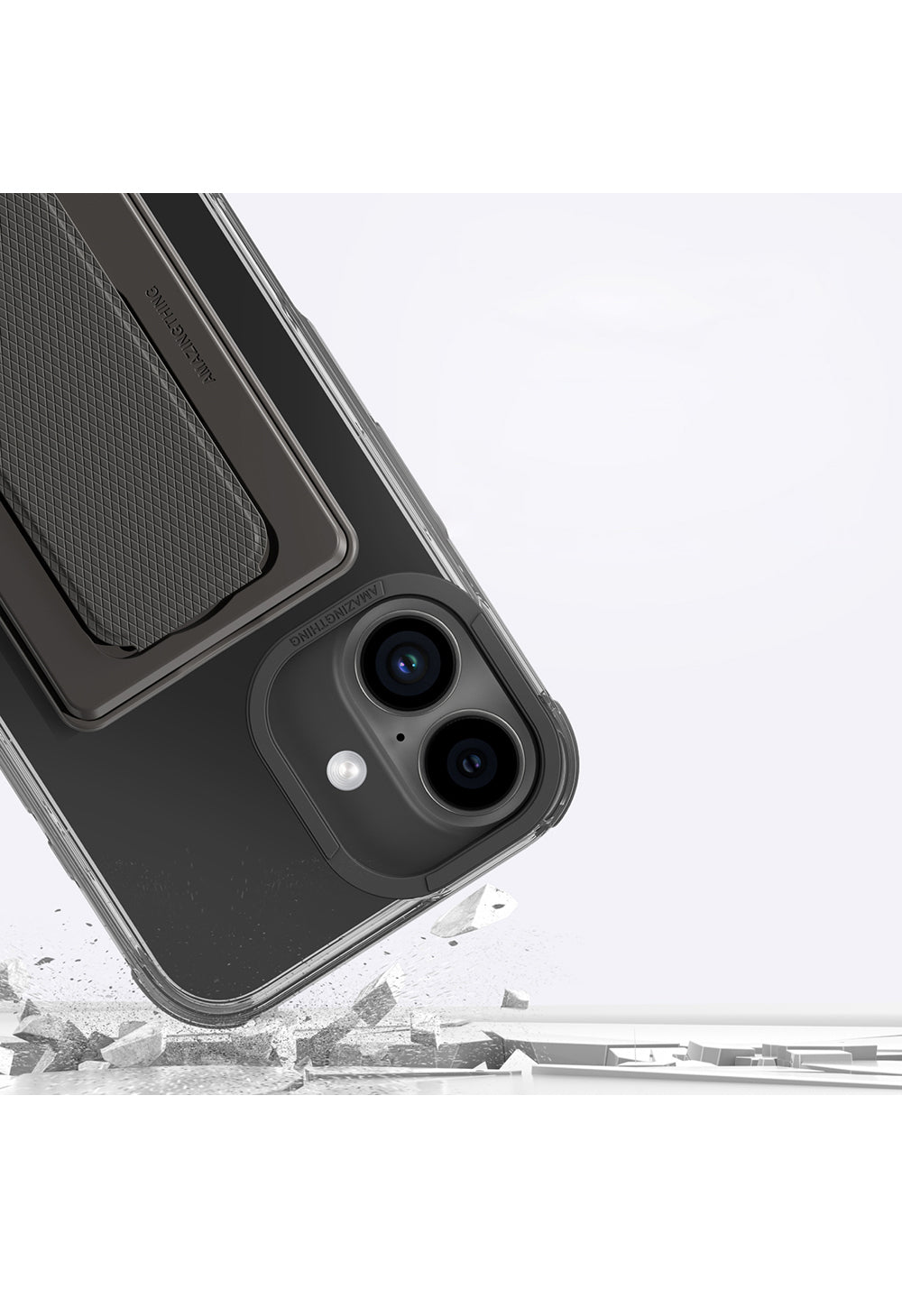 Apple iPhone 16 Plus Kılıf Manyetik Şarj Uyumlu Standlı Set Amazingthing Omni Adventure Serisi Kapak