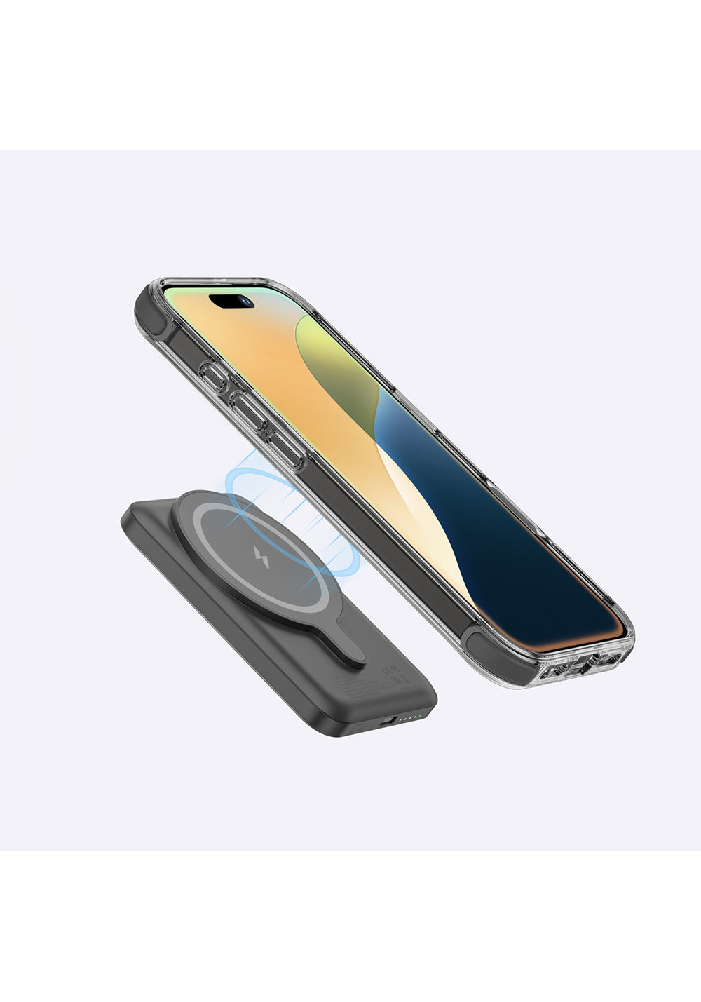 Apple iPhone 16 Plus Kılıf Manyetik Şarj Uyumlu Standlı Set Amazingthing Omni Adventure Serisi Kapak