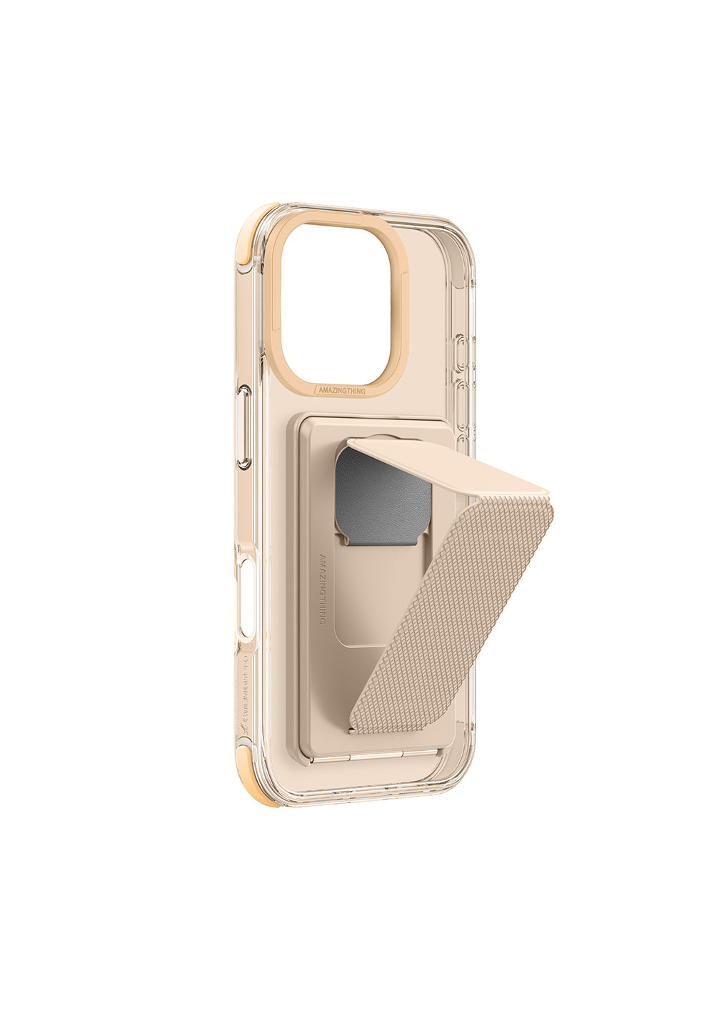 Apple iPhone 16 Pro Kılıf Manyetik Şarj Uyumlu Standlı Set Amazingthing Omni Adventure Serisi Kapak