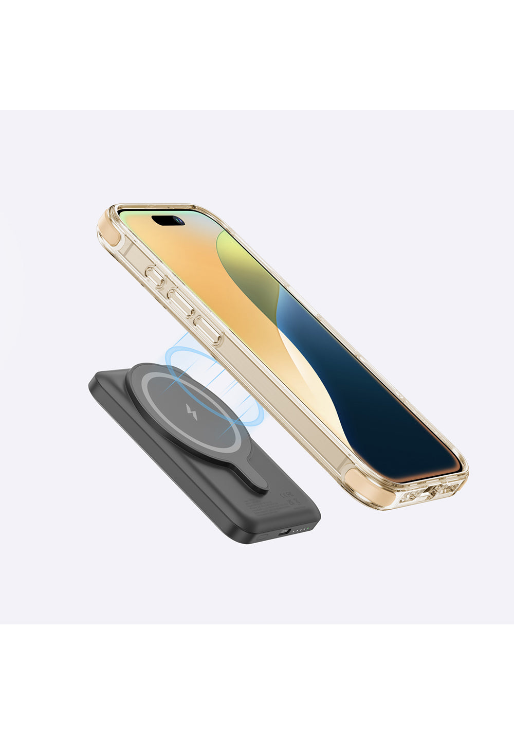 Apple iPhone 16 Pro Kılıf Manyetik Şarj Uyumlu Standlı Set Amazingthing Omni Adventure Serisi Kapak