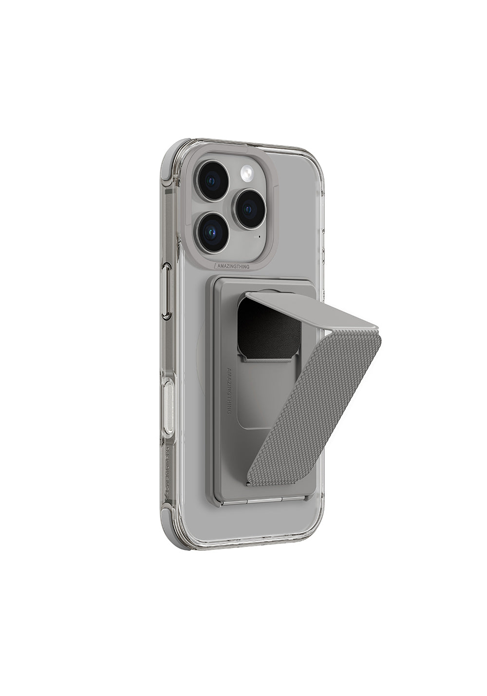 Apple iPhone 16 Pro Max Kılıf Manyetik Şarj Uyumlu Standlı Set Amazingthing Omni Adventure Serisi Kapak