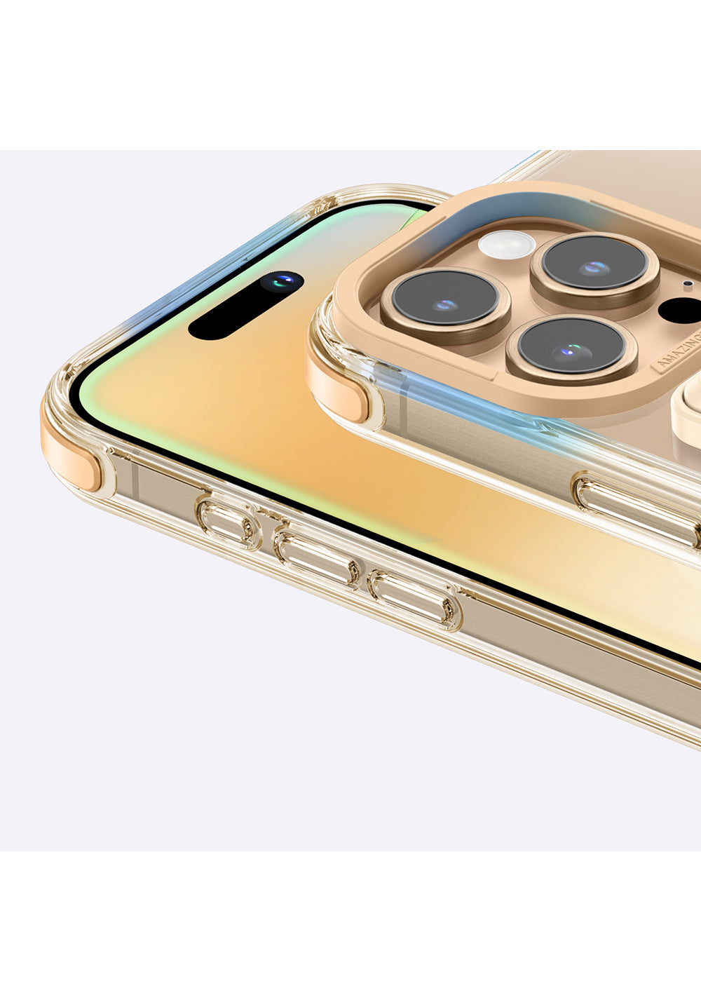 Apple iPhone 16 Pro Max Kılıf Manyetik Şarj Uyumlu Standlı Set Amazingthing Omni Adventure Serisi Kapak