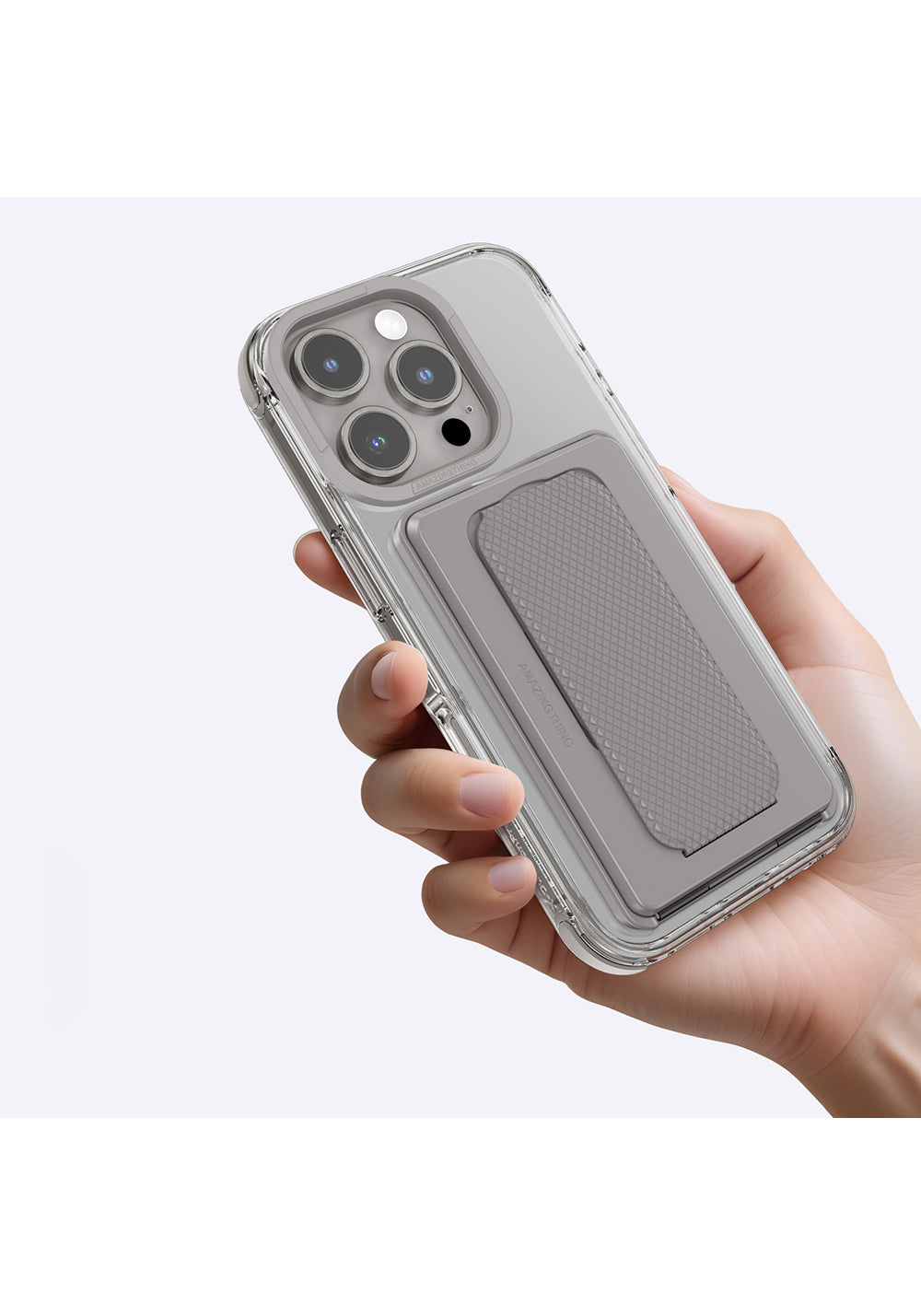 Apple iPhone 16 Pro Max Kılıf Manyetik Şarj Uyumlu Standlı Set Amazingthing Omni Adventure Serisi Kapak