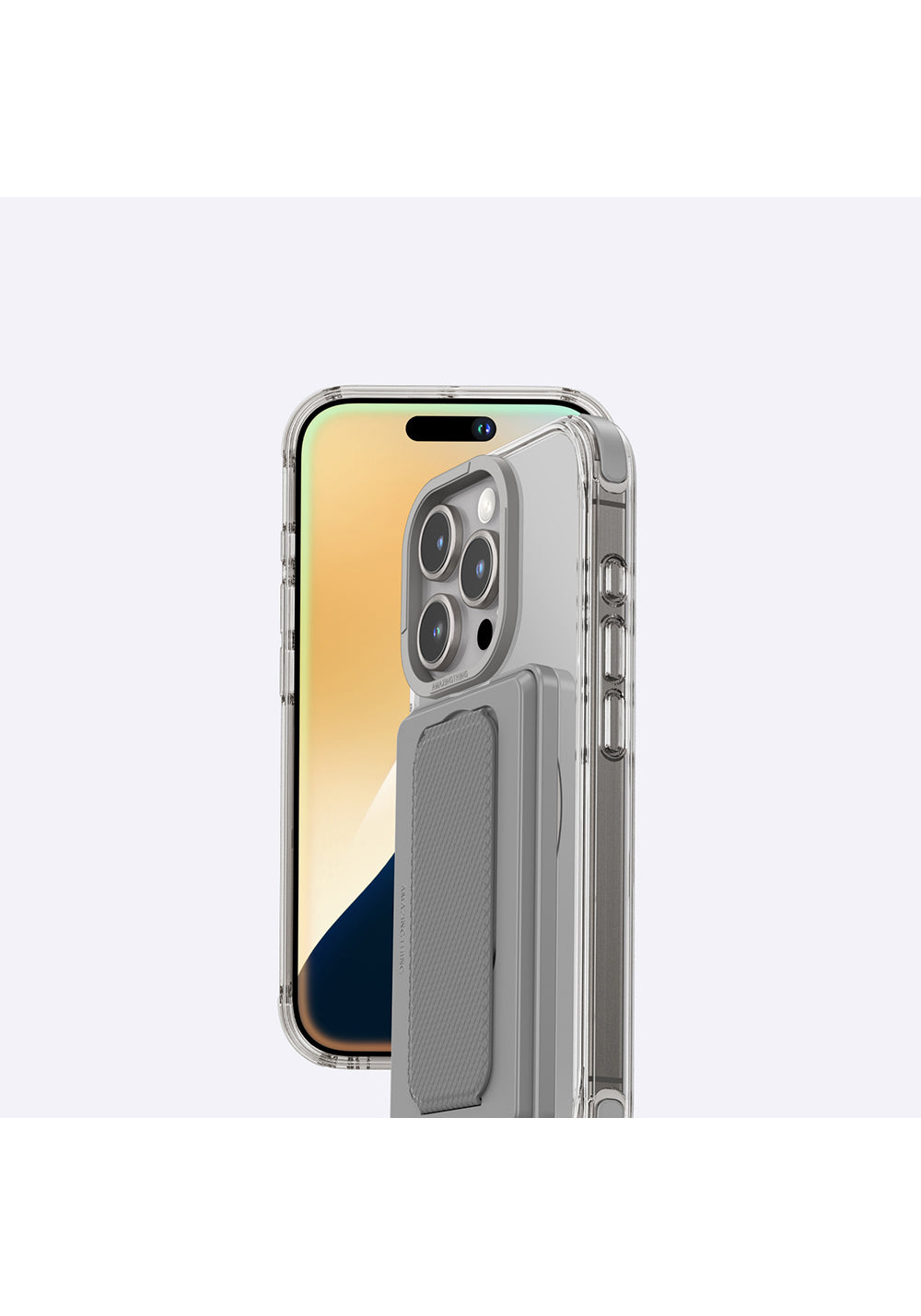 Apple iPhone 16 Pro Max Kılıf Manyetik Şarj Uyumlu Standlı Set Amazingthing Omni Adventure Serisi Kapak
