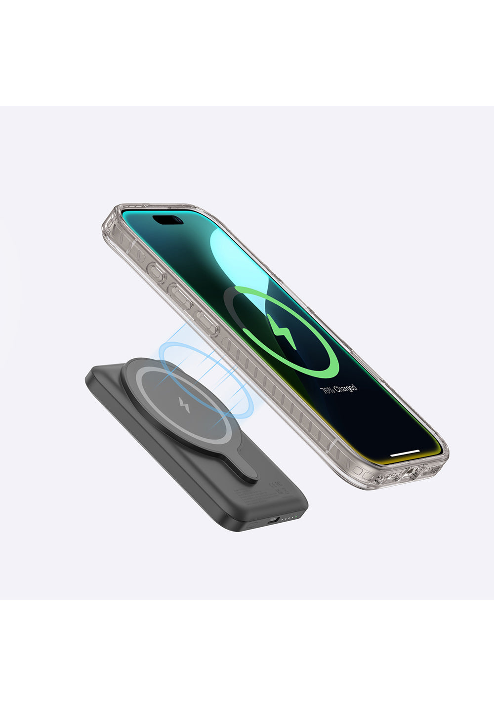 Apple iPhone 16 Pro Max Kılıf Manyetik Şarj Uyumlu Yüzük Standlı Amazingthing Titan Pro Serisi Kapak