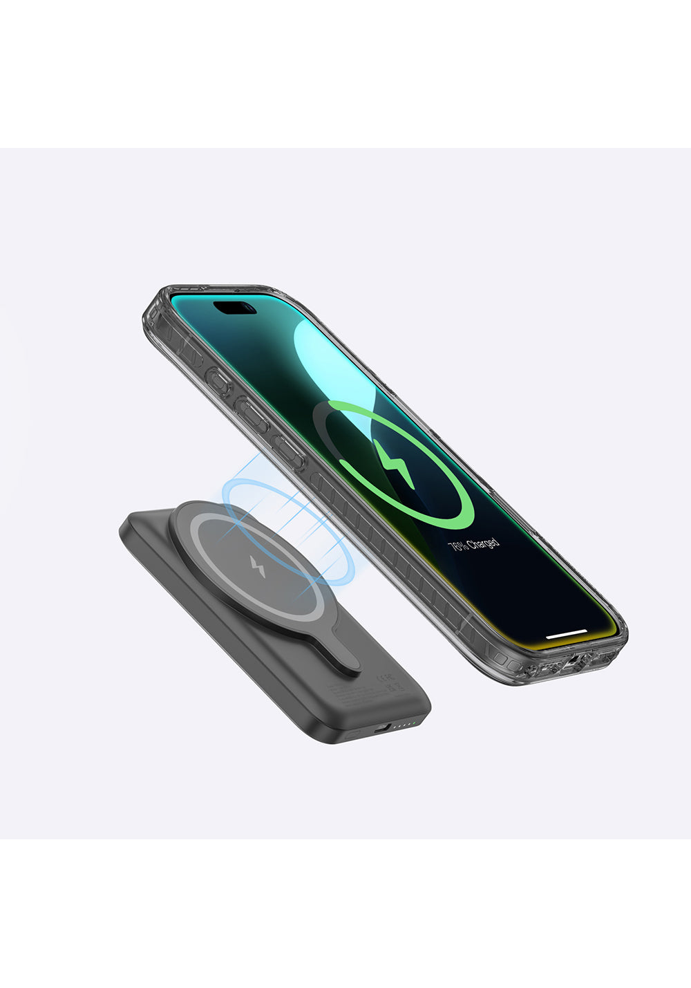 Apple iPhone 16 Pro Max Kılıf Manyetik Şarj Uyumlu Yüzük Standlı Amazingthing Titan Pro Serisi Kapak