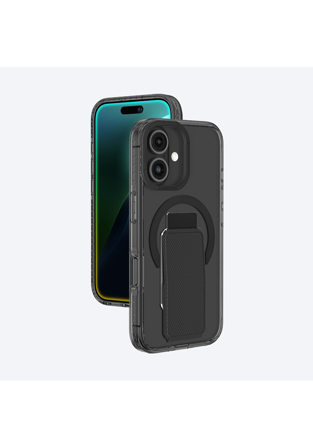 Apple iPhone 16 Kılıf Manyetik Şarj Uyumlu Standlı Amazingthing Titan Pro Plus Kapak