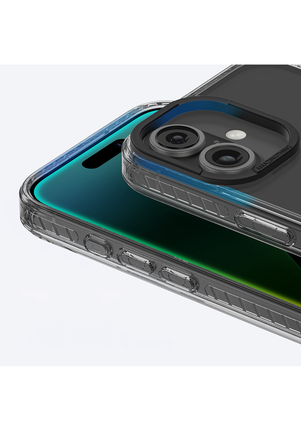 Apple iPhone 16 Kılıf Manyetik Şarj Uyumlu Standlı Amazingthing Titan Pro Plus Kapak