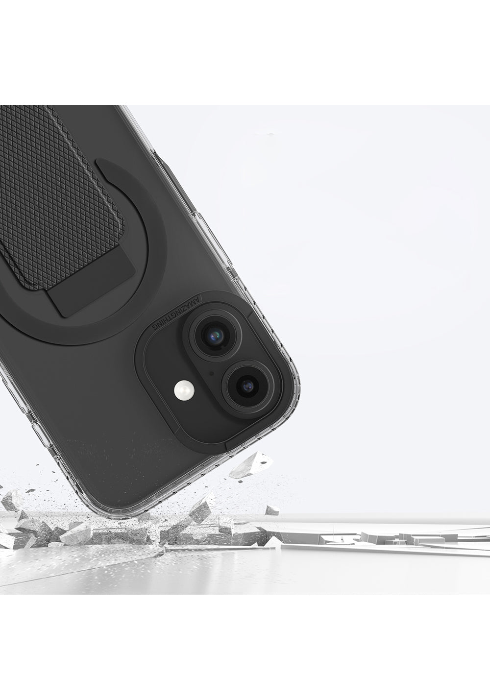 Apple iPhone 16 Plus Kılıf Manyetik Şarj Uyumlu Standlı Amazingthing Titan Pro Plus Kapak