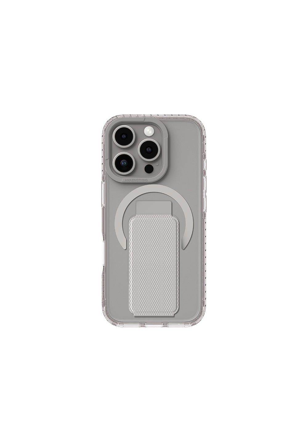 Apple iPhone 16 Pro Kılıf Manyetik Şarj Uyumlu Standlı Amazingthing Titan Pro Plus Kapak
