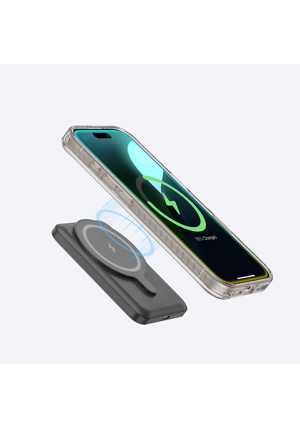 Apple iPhone 16 Pro Kılıf Manyetik Şarj Uyumlu Standlı Amazingthing Titan Pro Plus Kapak