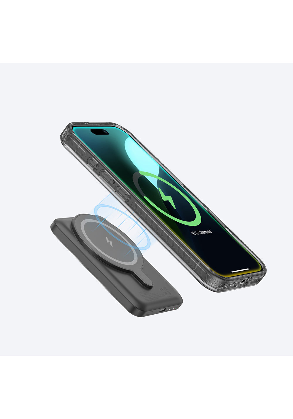 Apple iPhone 16 Pro Kılıf Manyetik Şarj Uyumlu Standlı Amazingthing Titan Pro Plus Kapak