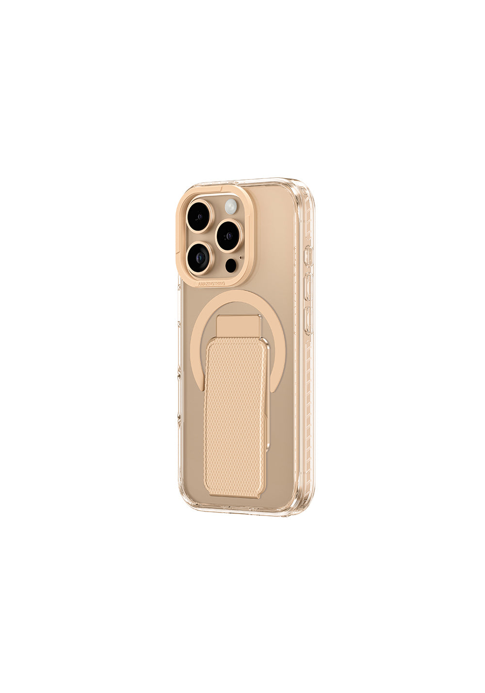 Apple iPhone 16 Pro Kılıf Manyetik Şarj Uyumlu Standlı Amazingthing Titan Pro Plus Kapak