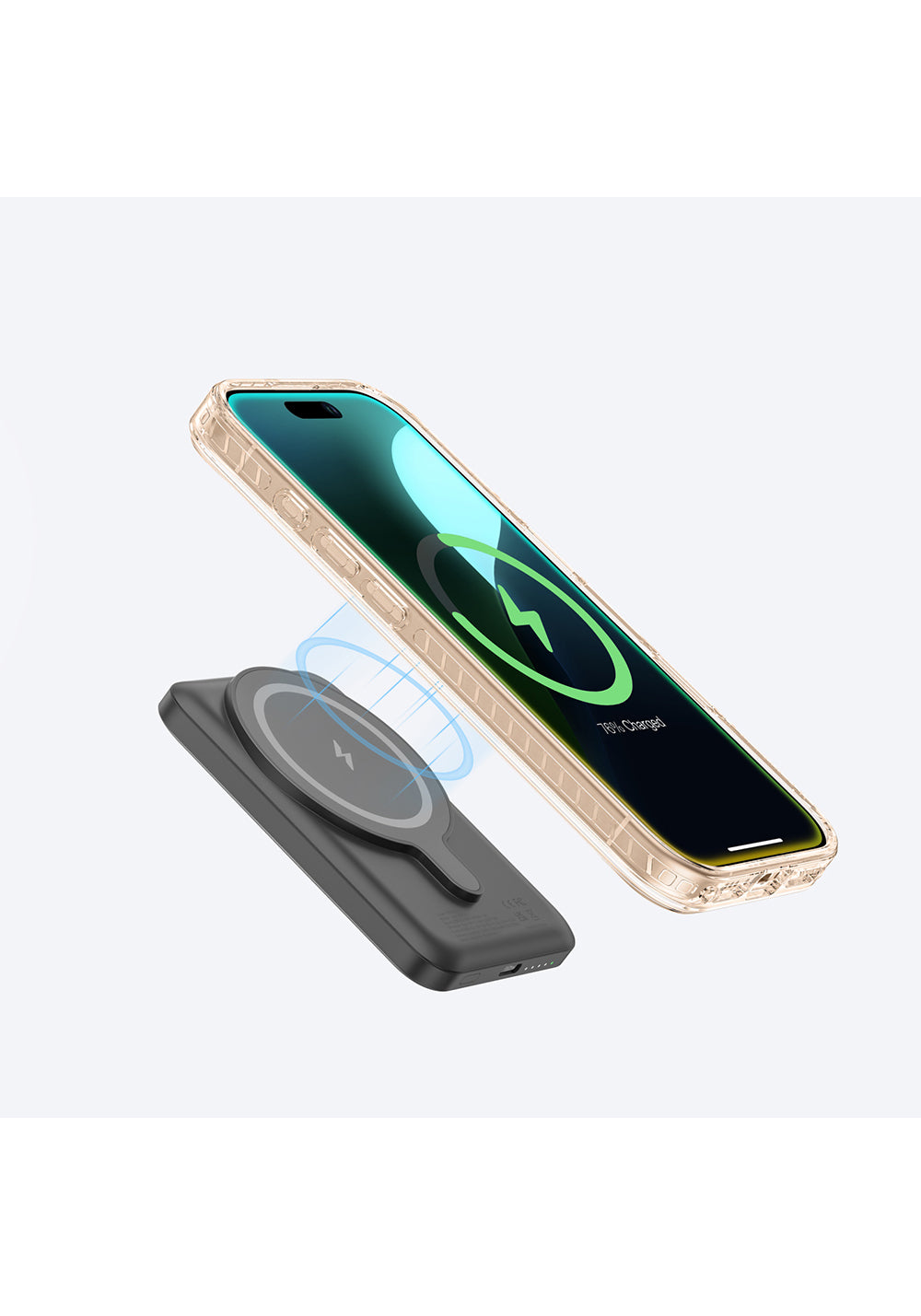 Apple iPhone 16 Pro Kılıf Manyetik Şarj Uyumlu Standlı Amazingthing Titan Pro Plus Kapak