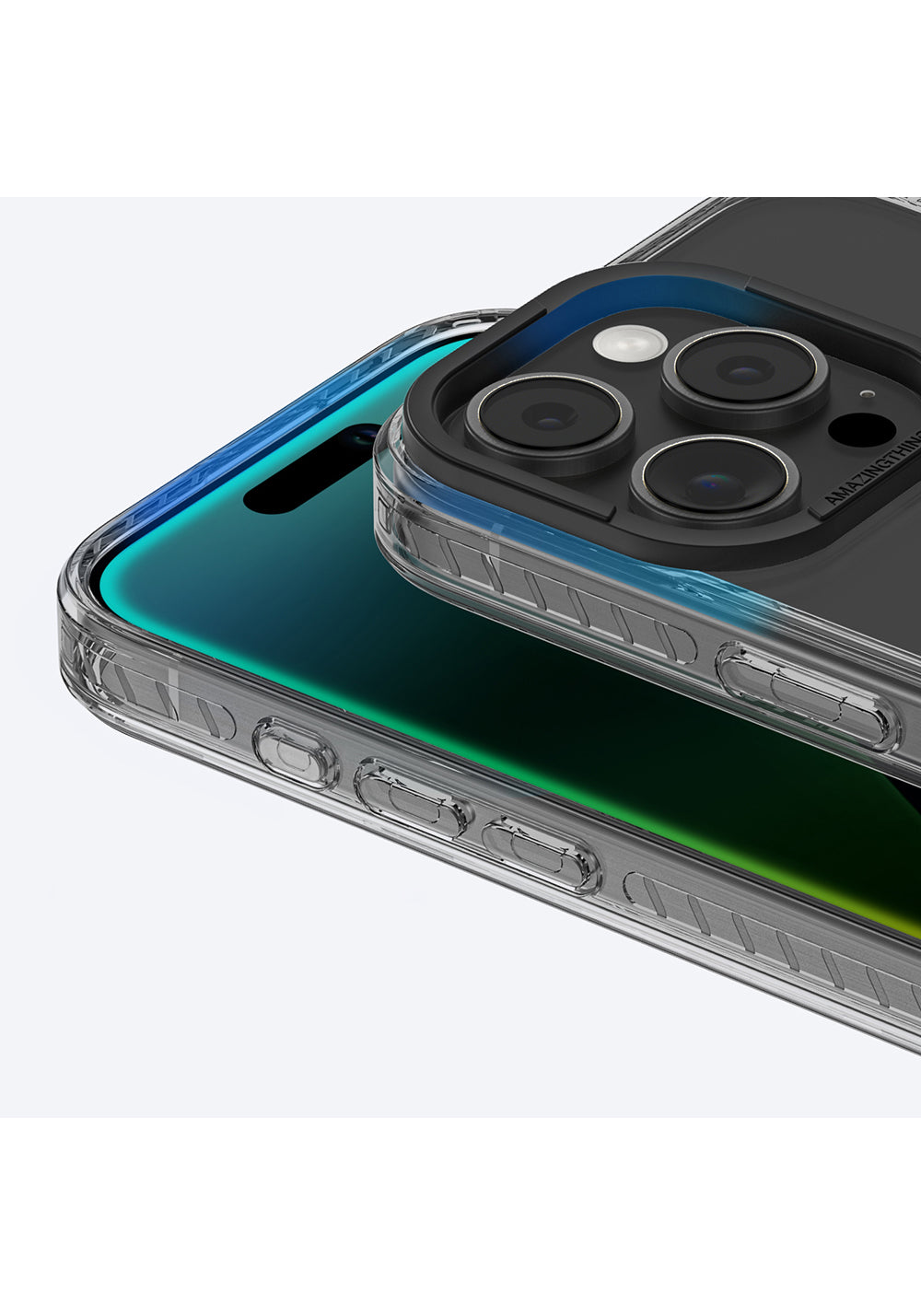 Apple iPhone 16 Pro Max Kılıf Manyetik Şarj Uyumlu Standlı Amazingthing Titan Pro Plus Kapak