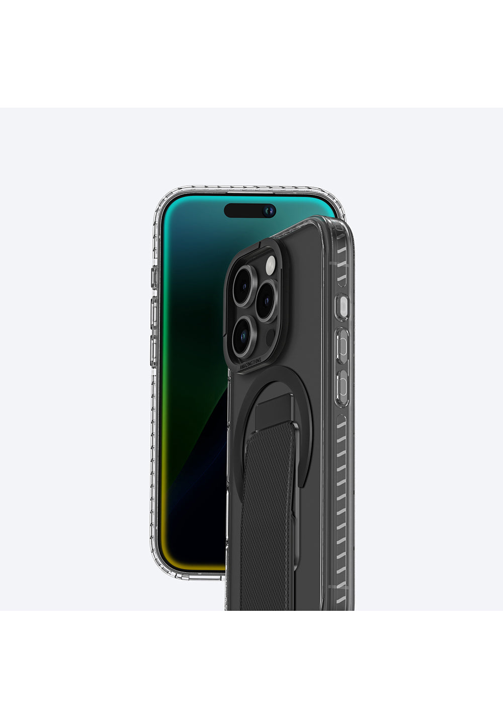 Apple iPhone 16 Pro Max Kılıf Manyetik Şarj Uyumlu Standlı Amazingthing Titan Pro Plus Kapak