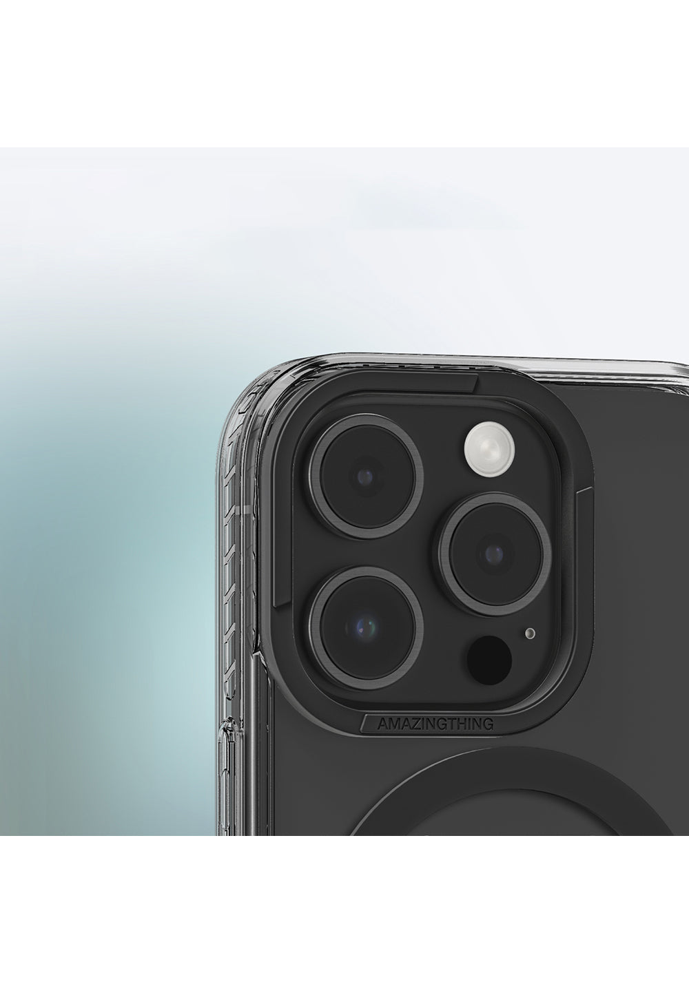 Apple iPhone 16 Pro Max Kılıf Manyetik Şarj Uyumlu Standlı Amazingthing Titan Pro Plus Kapak