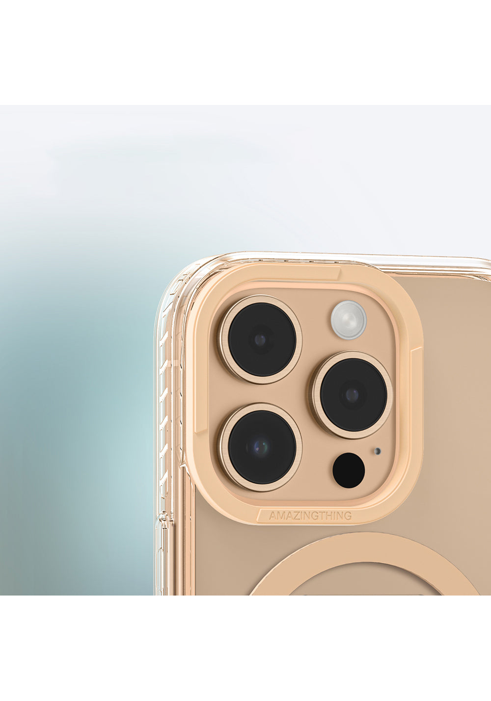 Apple iPhone 16 Pro Max Kılıf Manyetik Şarj Uyumlu Standlı Amazingthing Titan Pro Plus Kapak
