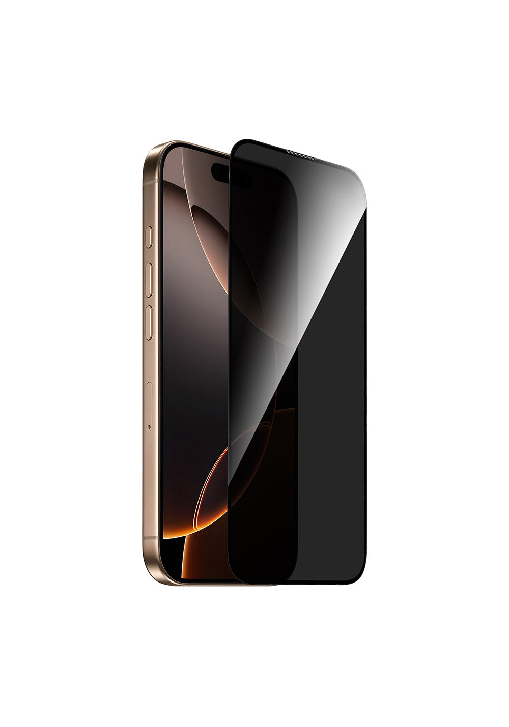 Apple iPhone 16 Pro Max Wiwu GT-021 Titan Guard Serisi Şok Emici Hibrit Polimer Privacy Ekran Koruyucu Film + Kolay Uygulama Aparatı