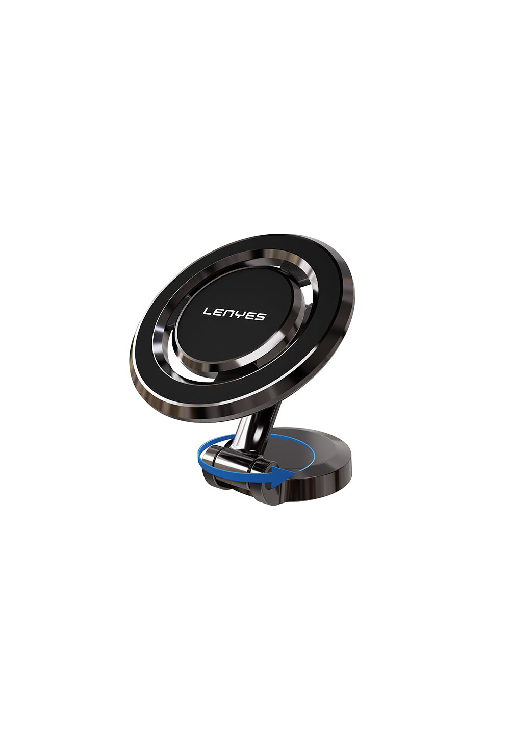 Lenyes CR160 Magnetik M-safe 360° Oynar Başlıklı Araç İçi Telefon Tutucu