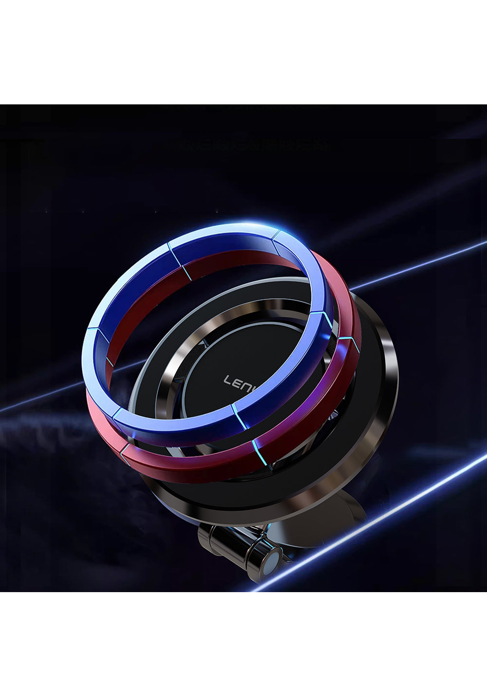 Lenyes CR160 Magnetik M-safe 360° Oynar Başlıklı Araç İçi Telefon Tutucu