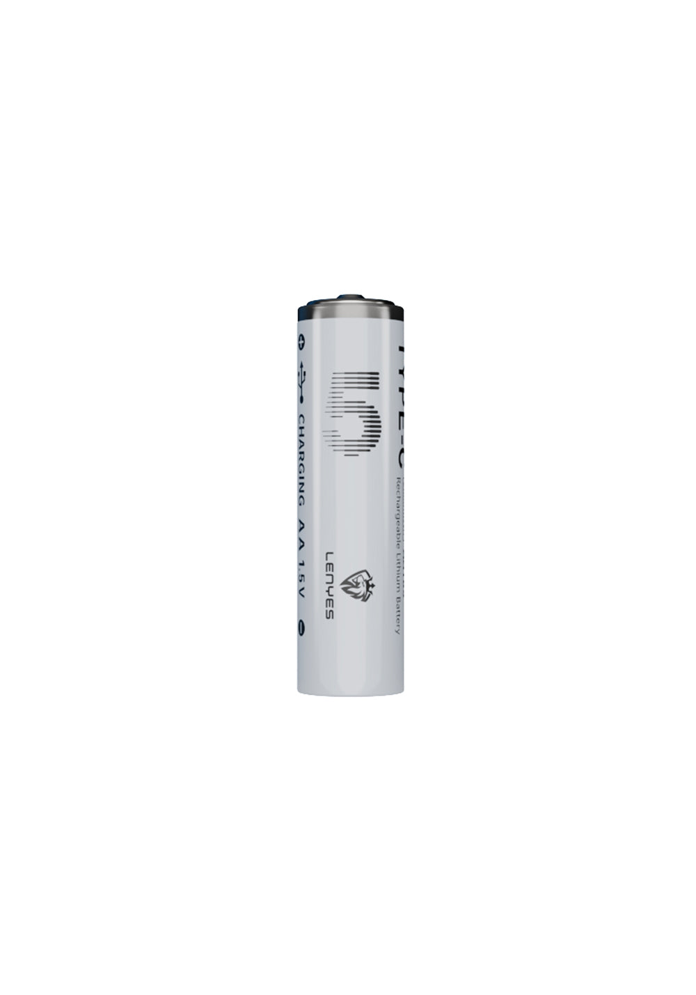 Lenyes AA105 Type-C Şarj Portlu Şarj Edilebilir AA Lityum-ion Pil 2800mWh 1.5V 2 Adet