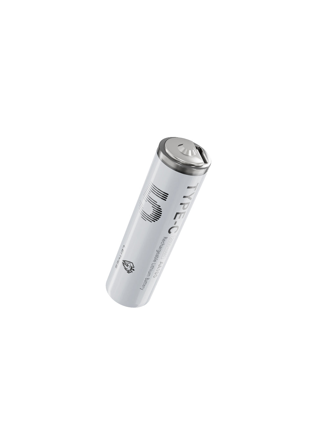 Lenyes AA105 Type-C Şarj Portlu Şarj Edilebilir AA Lityum-ion Pil 2800mWh 1.5V 2 Adet