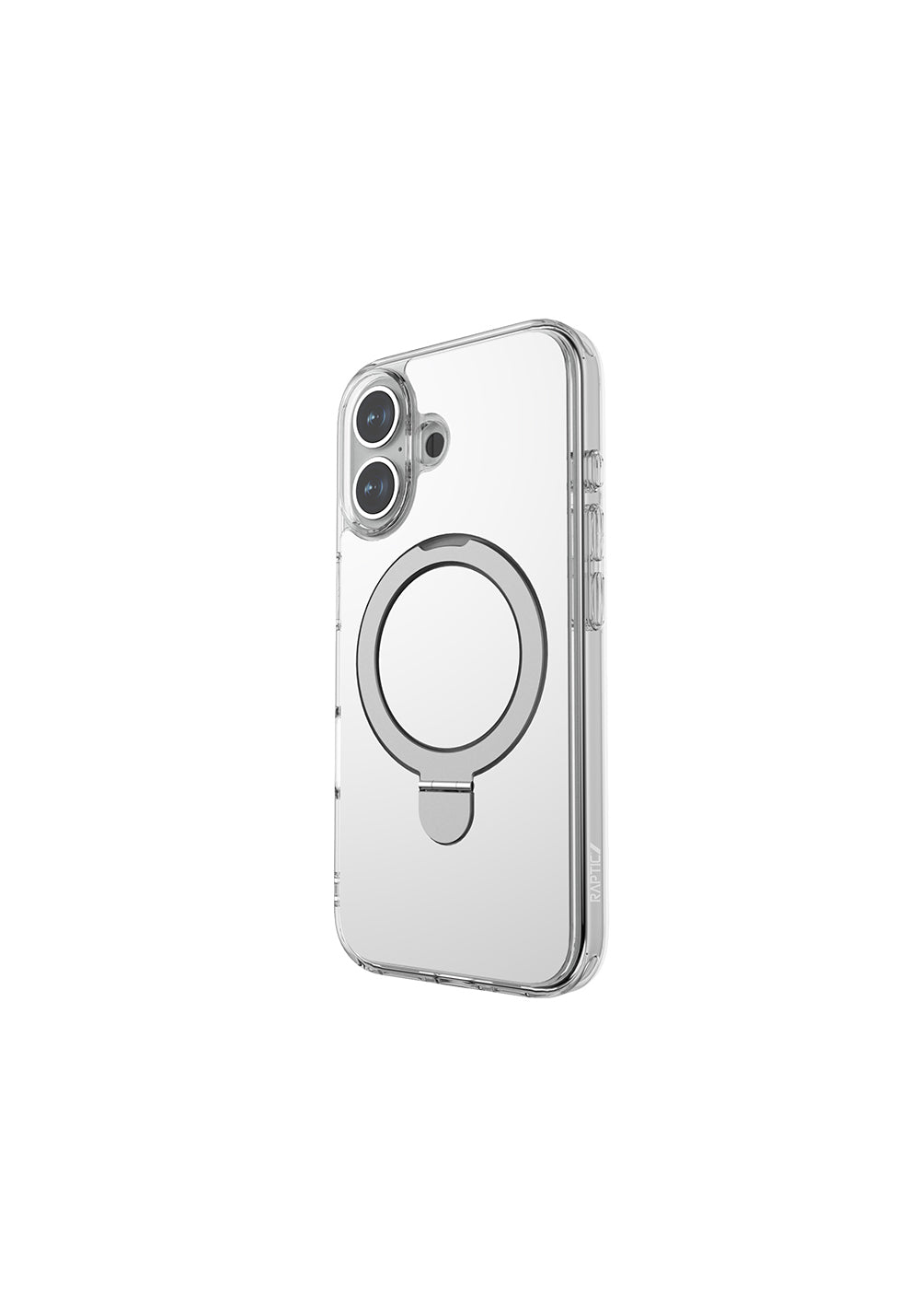 Apple iPhone 16 Plus Manyetik Şarj Uyumlu Kılıf Raptic Air Stand Serisi Aynalı Arka Yüzey Standlı Kapak