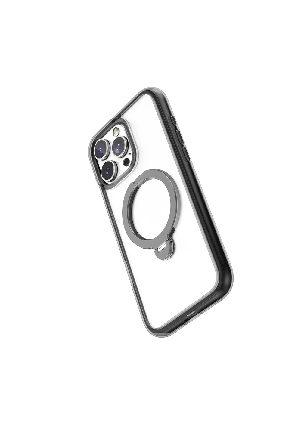 Apple iPhone 16 Pro Max Kılıf Manyetik Şarj Uyumlu Raptic AirJoy Serisi 360 Derece Dönebilen Standlı Kapak