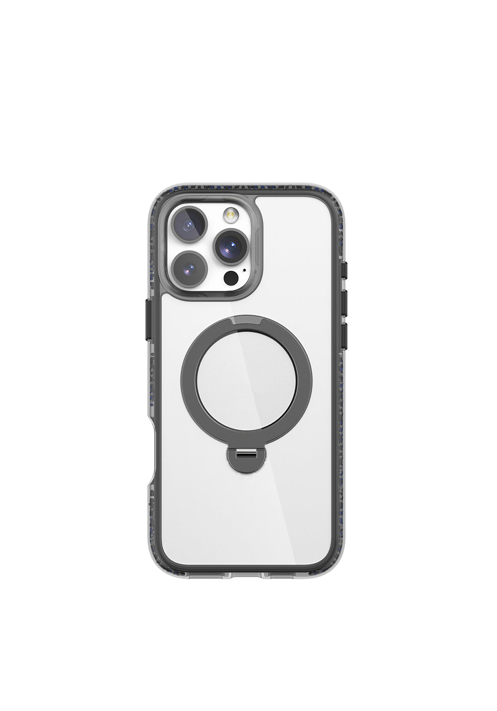 Apple iPhone 16 Pro Max Kılıf Manyetik Şarj Uyumlu Raptic AirJoy Serisi Boncuk Tasarımlı 360 Derece Dönebilen Standlı Kapak