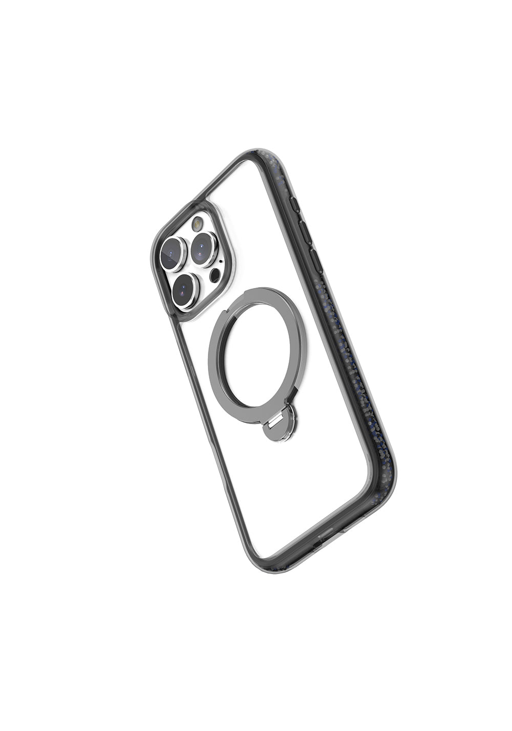 Apple iPhone 16 Pro Max Kılıf Manyetik Şarj Uyumlu Raptic AirJoy Serisi Boncuk Tasarımlı 360 Derece Dönebilen Standlı Kapak