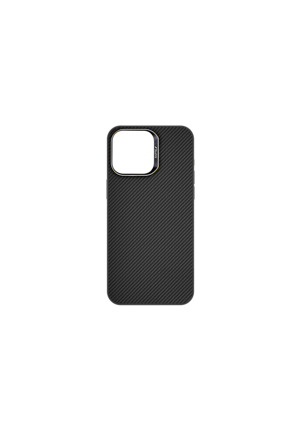 Apple iPhone 16 Pro Max Kılıf Manyetik Şarj Uyumlu 600D Metal Kamera Çerçeveli Raptic Aramid Karbon Fiber Serisi Kapak