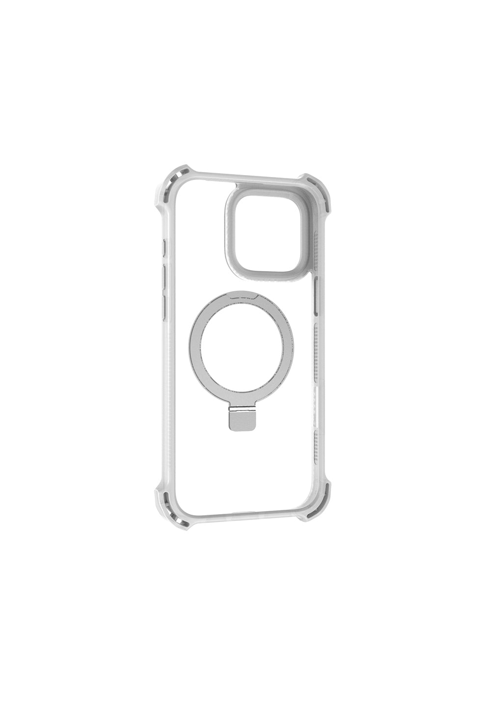 Apple iPhone 16 Pro Max Kılıf Manyetik Şarj Uyumlu Raptic Dual Serisi Şeffaf Standlı Kapak