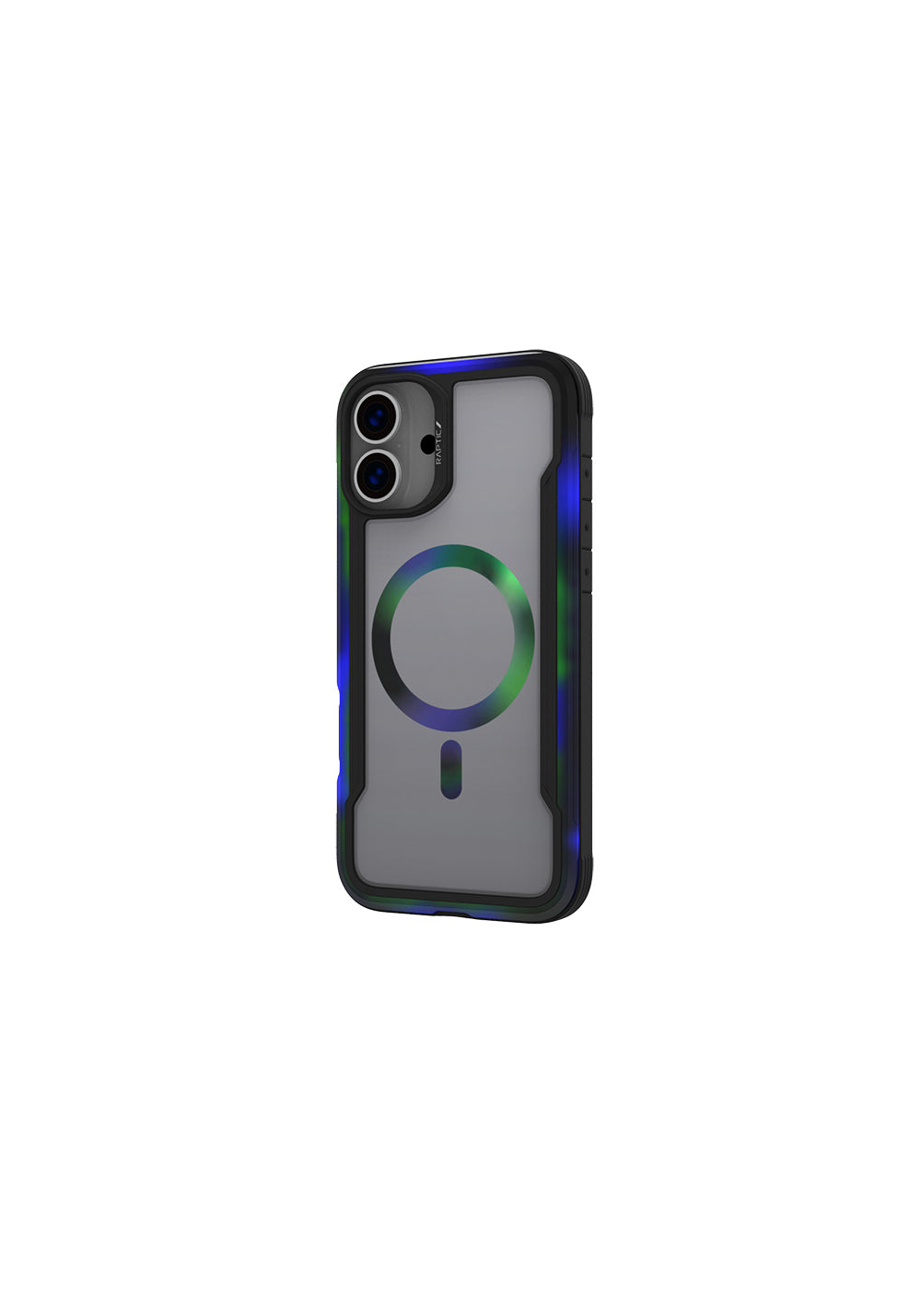 Apple iPhone 16 Kılıf Manyetik Şarj Uyumlu Airbagli Raptic Shield 2.0 Serisi Şeffaf Arka Yüzey Kapak