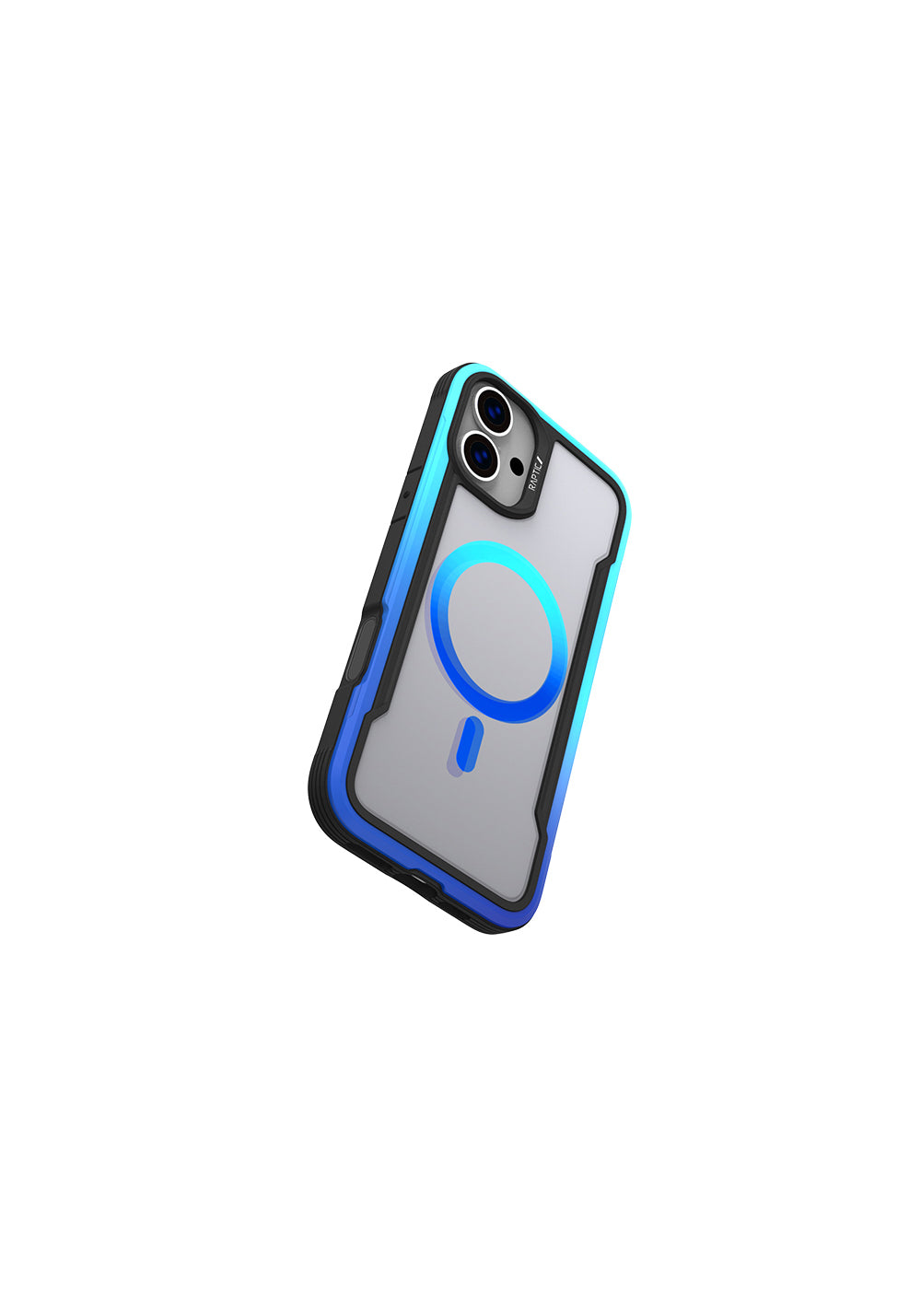 Apple iPhone 16 Kılıf Manyetik Şarj Uyumlu Airbagli Raptic Shield 2.0 Serisi Şeffaf Arka Yüzey Kapak