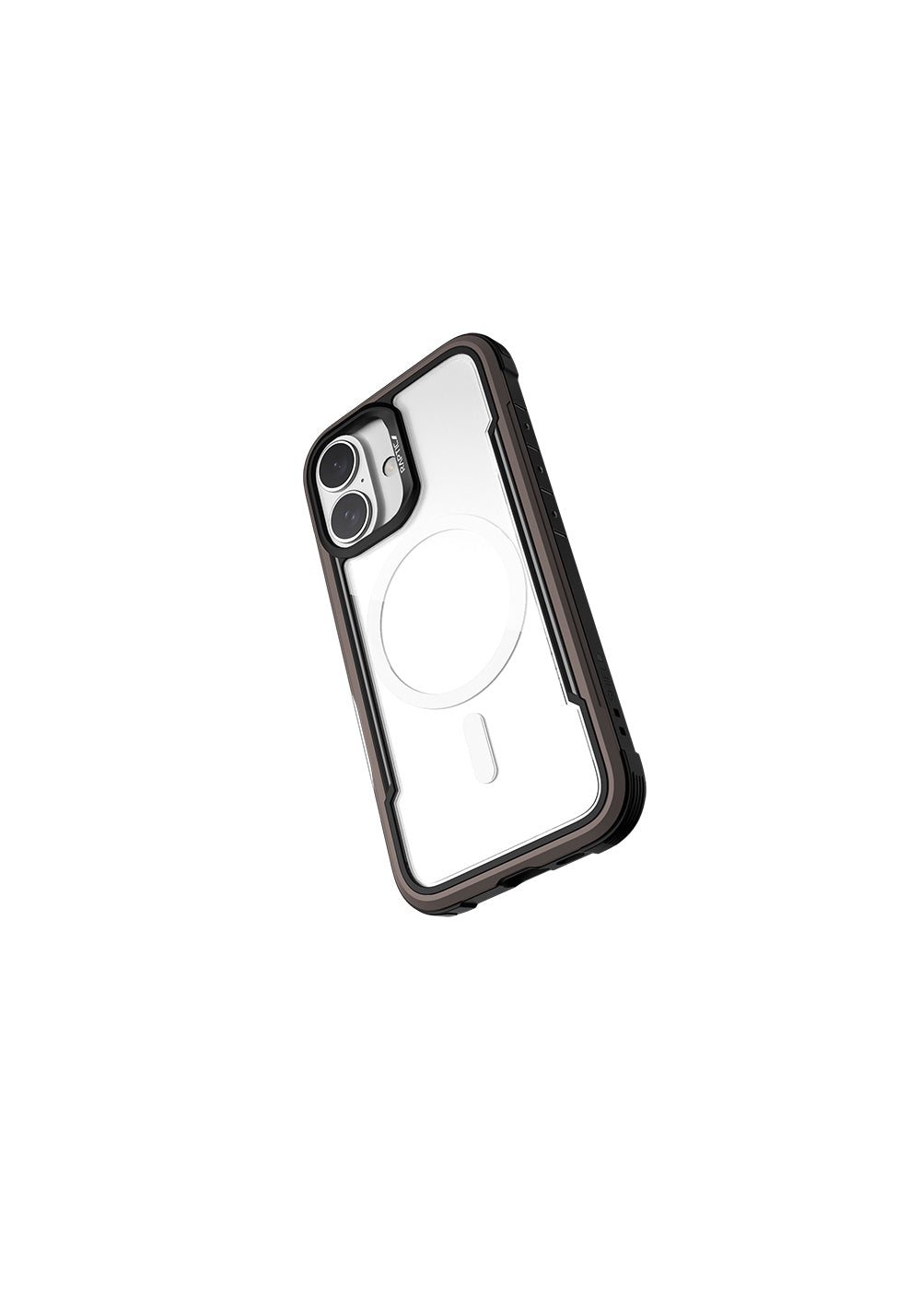 Apple iPhone 16 Kılıf Manyetik Şarj Uyumlu Airbagli Raptic Shield Serisi Şeffaf Arka Yüzey Kapak