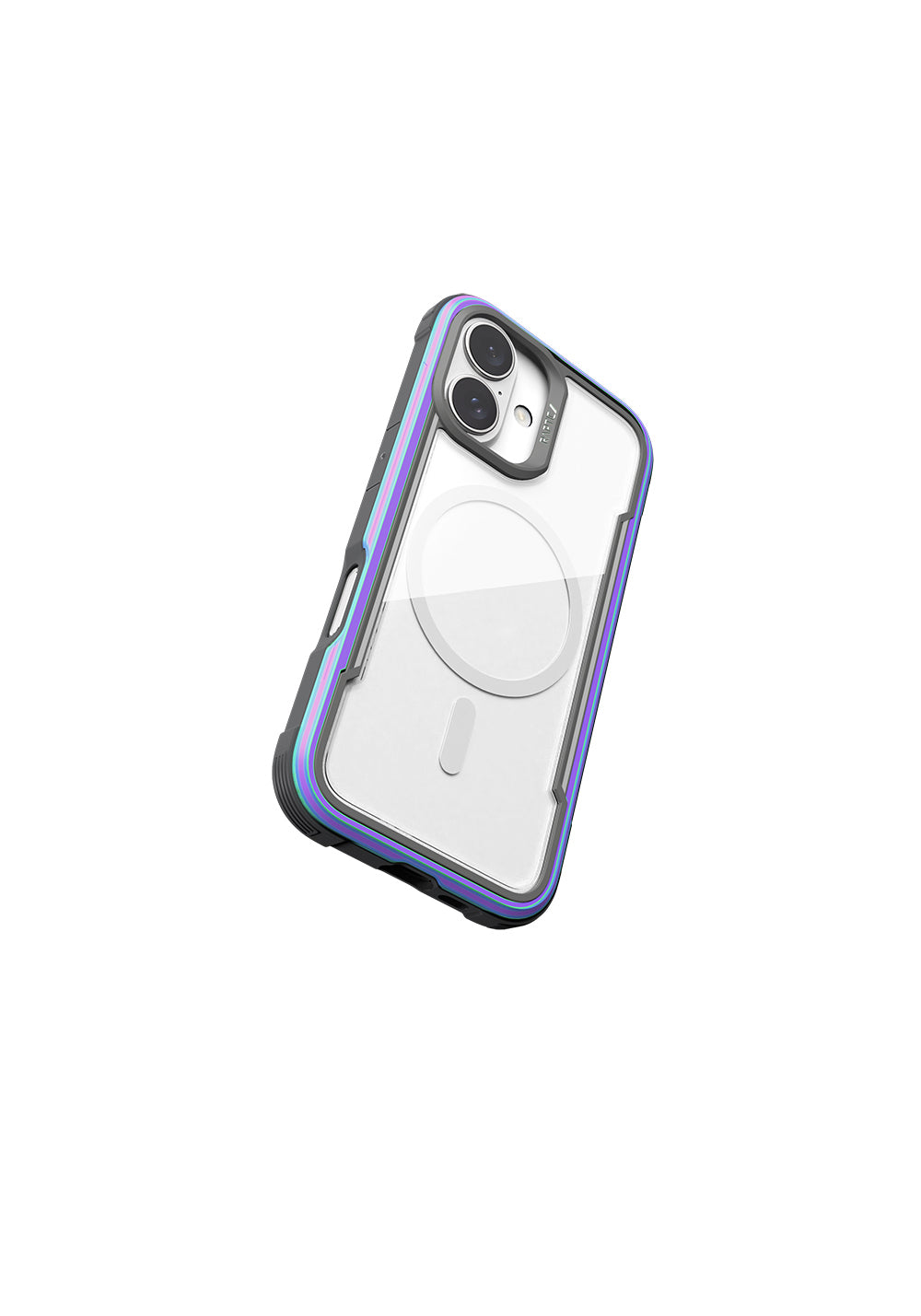 Apple iPhone 16 Kılıf Manyetik Şarj Uyumlu Airbagli Raptic Shield Serisi Şeffaf Arka Yüzey Kapak