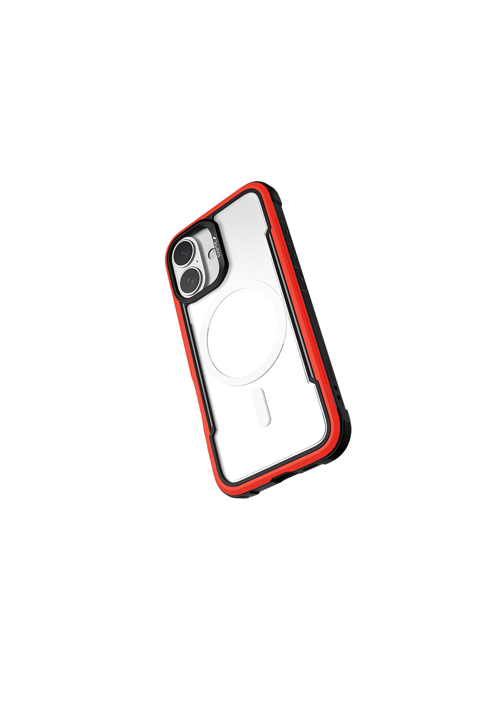 Apple iPhone 16 Kılıf Manyetik Şarj Uyumlu Airbagli Raptic Shield Serisi Şeffaf Arka Yüzey Kapak