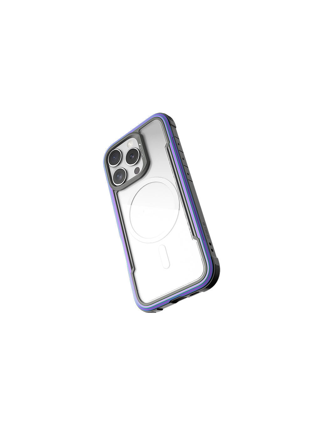 Apple iPhone 16 Pro Max Kılıf Manyetik Şarj Uyumlu Airbagli Raptic Shield Serisi Şeffaf Arka Yüzey Kapak