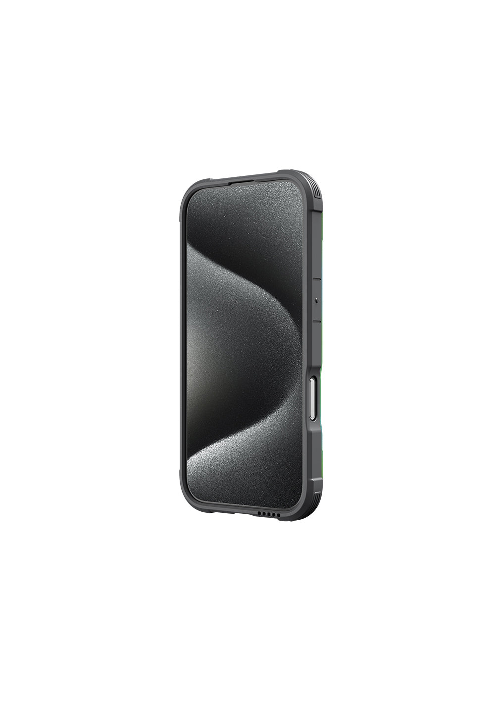 Apple iPhone 16 Pro Max Kılıf Manyetik Şarj Uyumlu Airbagli Raptic Shield Serisi Şeffaf Arka Yüzey Kapak