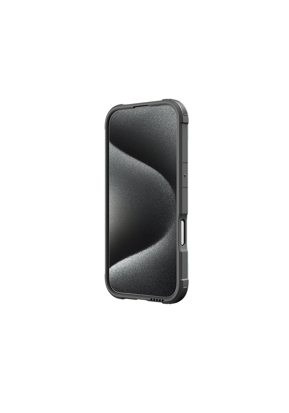 Apple iPhone 16 Pro Max Kılıf Manyetik Şarj Uyumlu Airbagli Raptic Shield Serisi Şeffaf Arka Yüzey Kapak