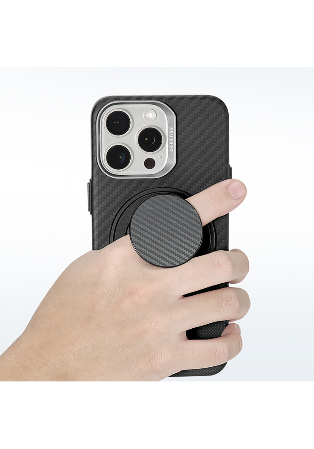 Raptic Defense Serisi Magnetik Özellikli 360 Derece Dönebilen Parmak Ring Stand