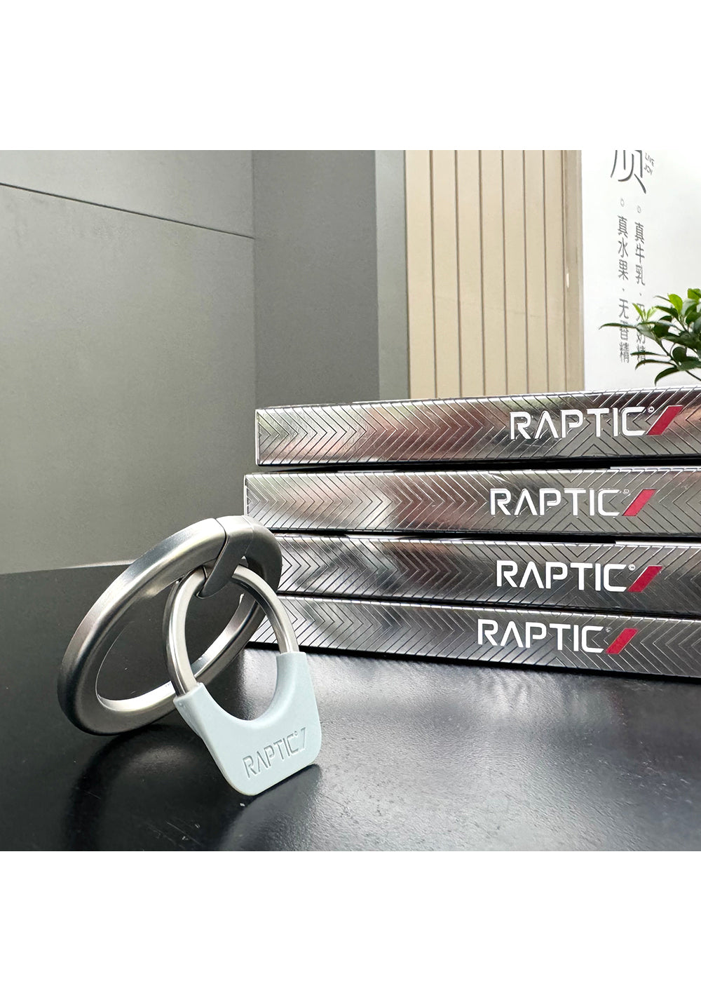 Raptic Magnetik Özellikli 360 Derece Dönebilen Parmak Ring Stand