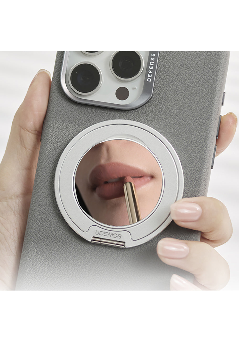 Raptic Mirror Serisi Magnetik Özellikli Aynalı 360 Derece Dönebilen Parmak Ring Stand